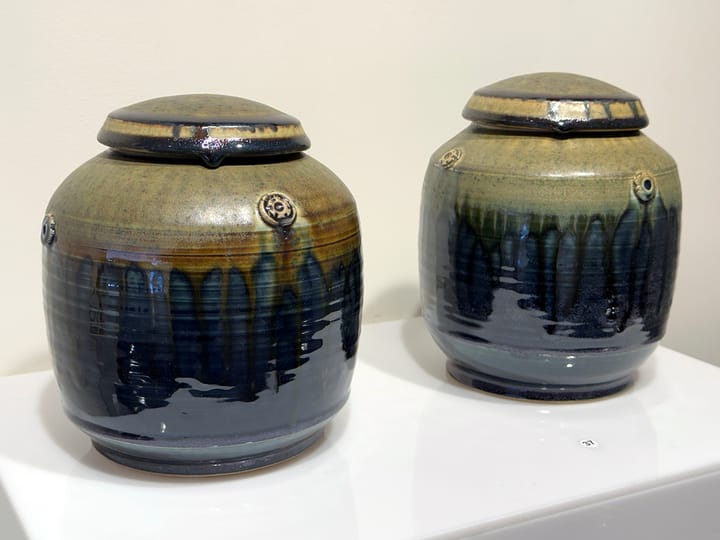 Form follows material: ceramics by David Long at Bethel College